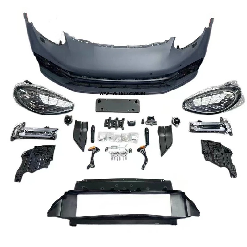 

New High Fitment for for 970 2010-2016 Turbo S Facelift Bumpers Bodykit with Clips for Retrofit Upgrade