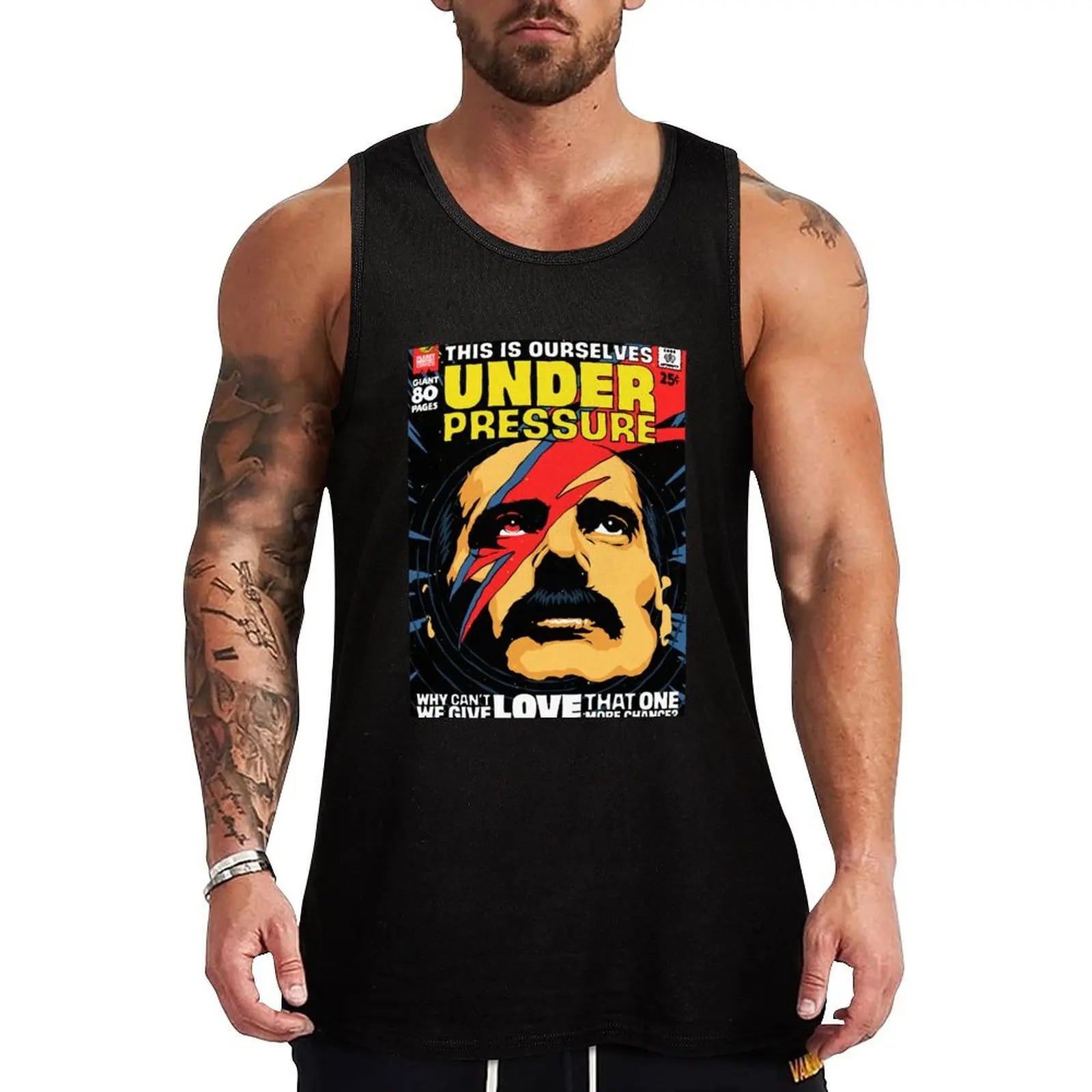 

The Pressure Tank Top t-shirt for men sleeveless t shirt gym basketball