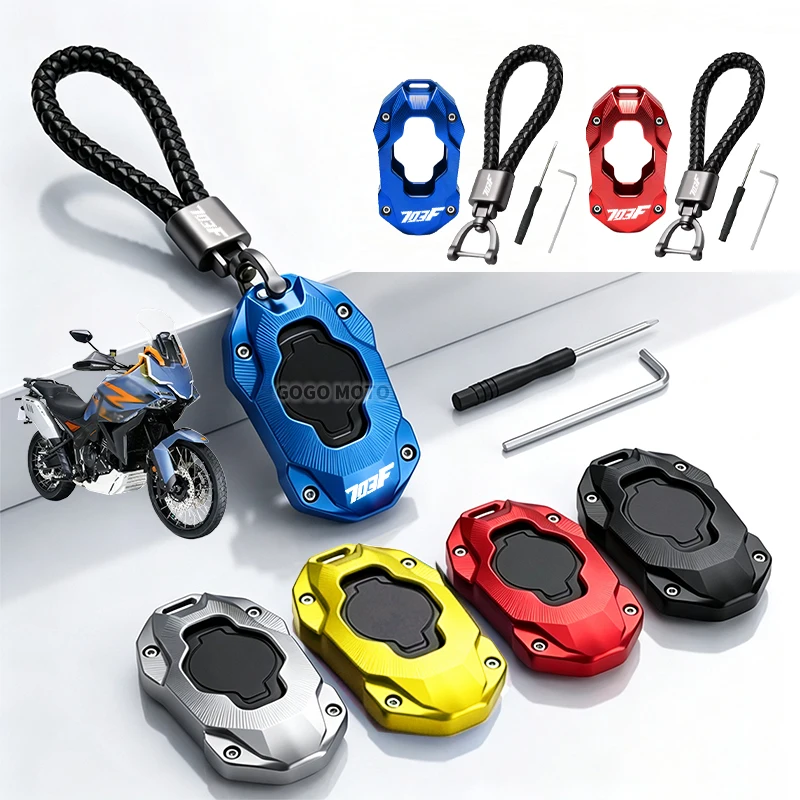 703 F Motorcycle Accessories KeyChain Key Case Cover Shell For ZONTES 703F ADV 703R 703RR 703T 350E 350M 368G 2024 2025 2026