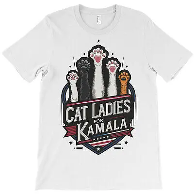 NEW Cat Ladies For Kamala (7) Shirt, Election 2024 Shirt Trending S-5XL