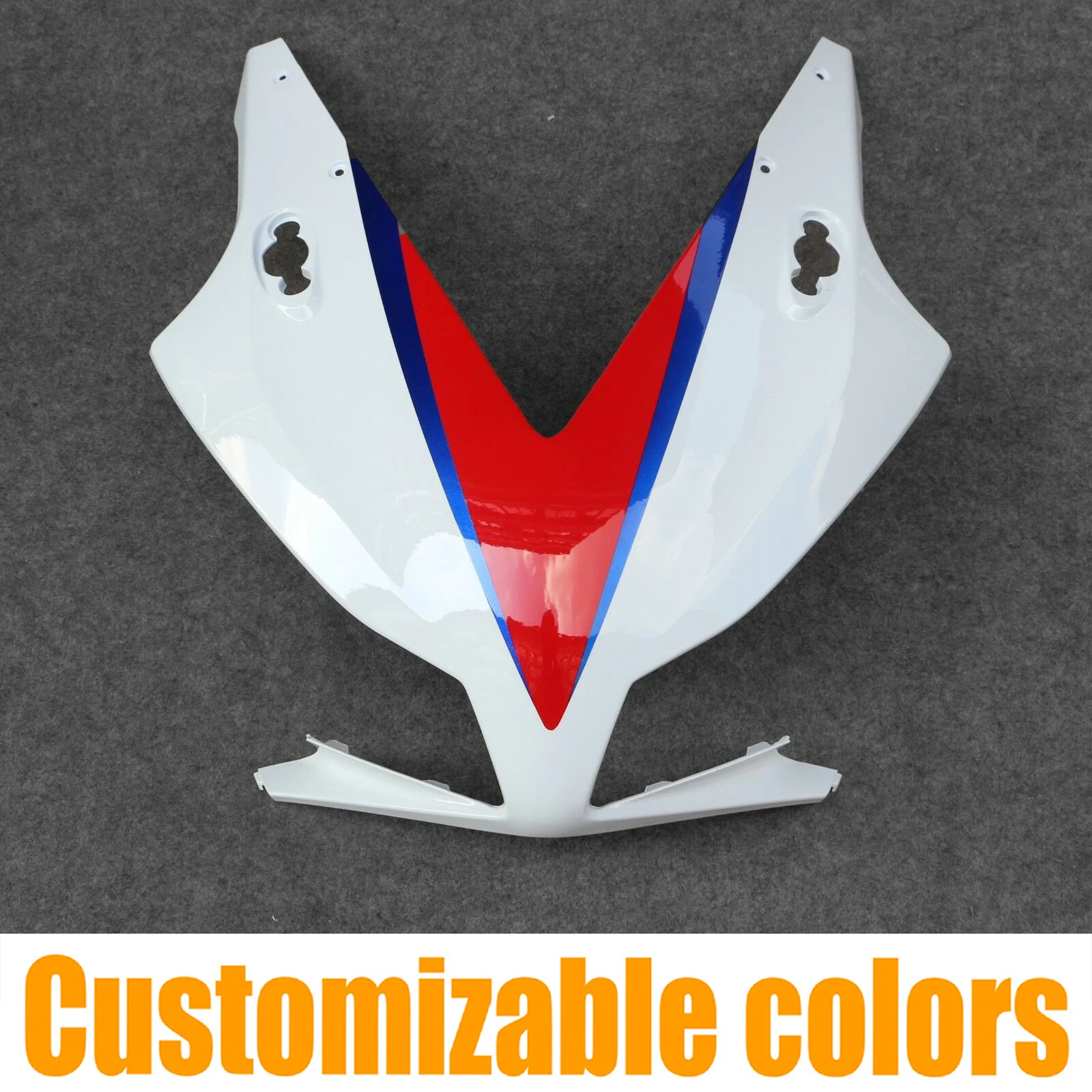 

Fit for 2012 - 2016 Honda CBR1000RR Motorcycle Headlight Upper Front Fairing Nose Cowl 2013 2014 2015 CBR 1000 RR ABS Platic