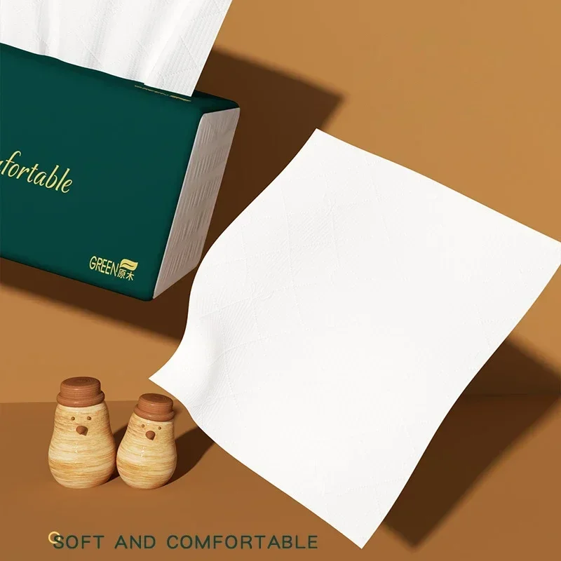 25 علبة مناديل الوجه 280 ورقة مناديل سميكة وبأسعار معقولة من 4 طبقات سميكة وورق تواليت ممتاز