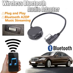 Car Interface Bluetooth Wireless Audio Adapter Transmitter A2DP Bluetooth Music Streaming Aux Cable For Mercedes MMI 1pc