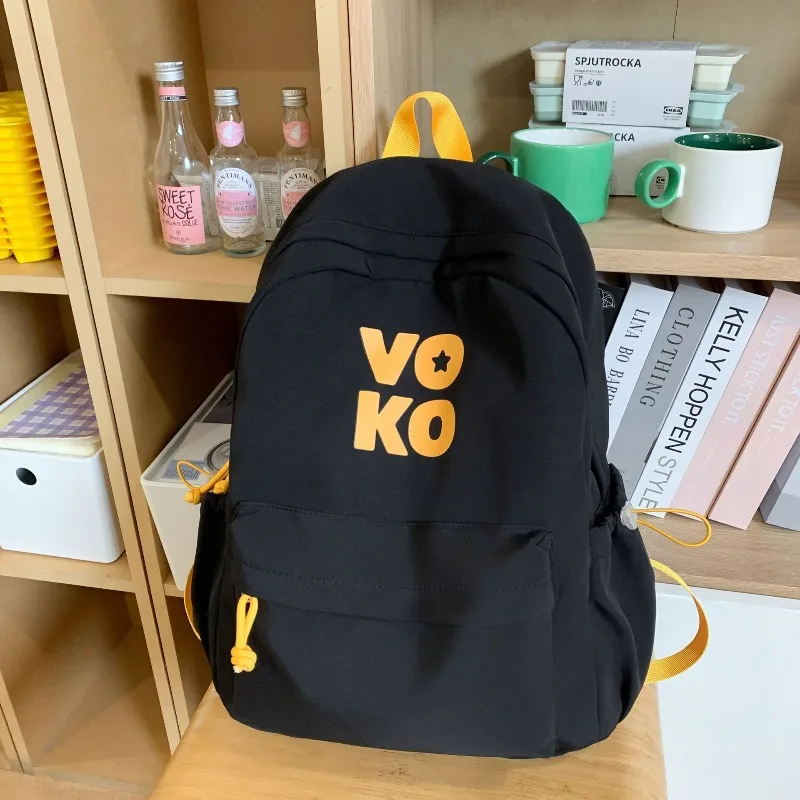 

Повседневный рюкзак в стиле ретро, универсальные школьные сумки, простой рюкзак, легкий дорожный рюкзак, классные сумки для девочек, дизайнерская сумка Mochila