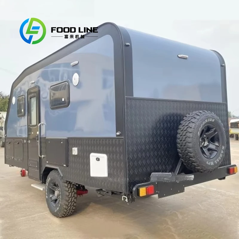 Camper pop-up fuoristrada in alluminio completamente attrezzato personalizzato - Doppia piega per avventure in campeggio all'aperto