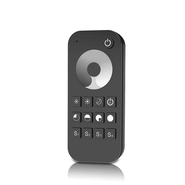 1/4/8 Zones Touch Wheel 2.4G RF Dimming/ Color Temperature  CCT/RGB/RGBW/RGB+CCT Remote Controller Apply to Skydance Receiver