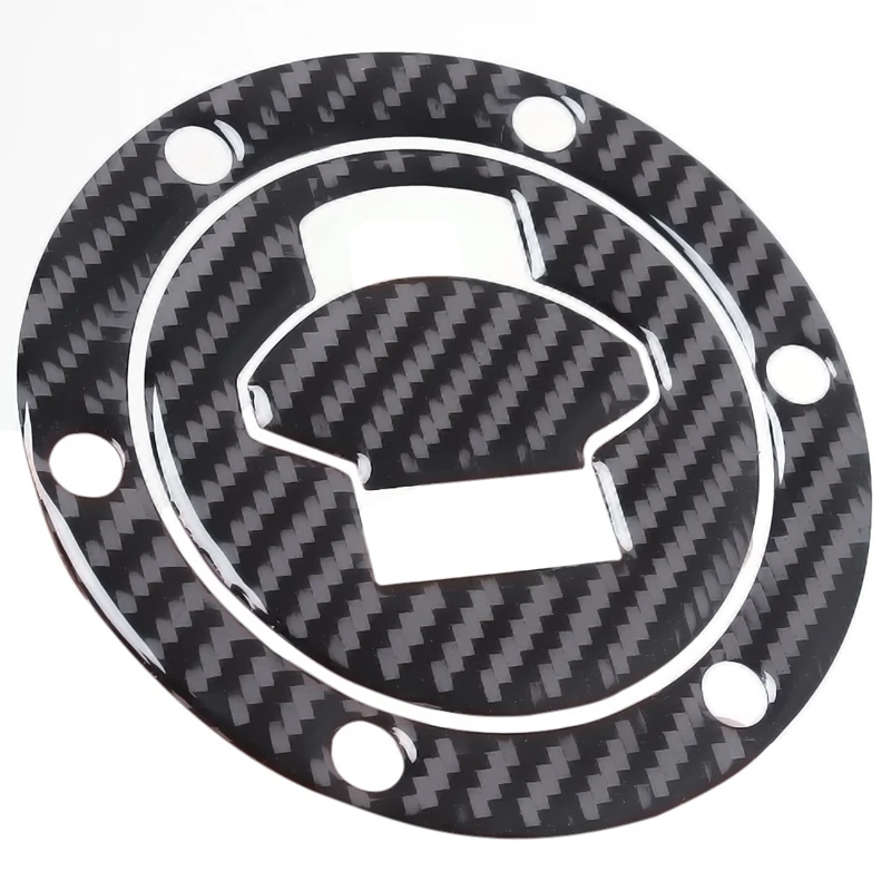 3D Carbon Fiber Tank Gas Cap Pad Filler Cover Sticker Decals For BMW R1200RT K1200S F650 R1150 R/RS/GT/LT ALL