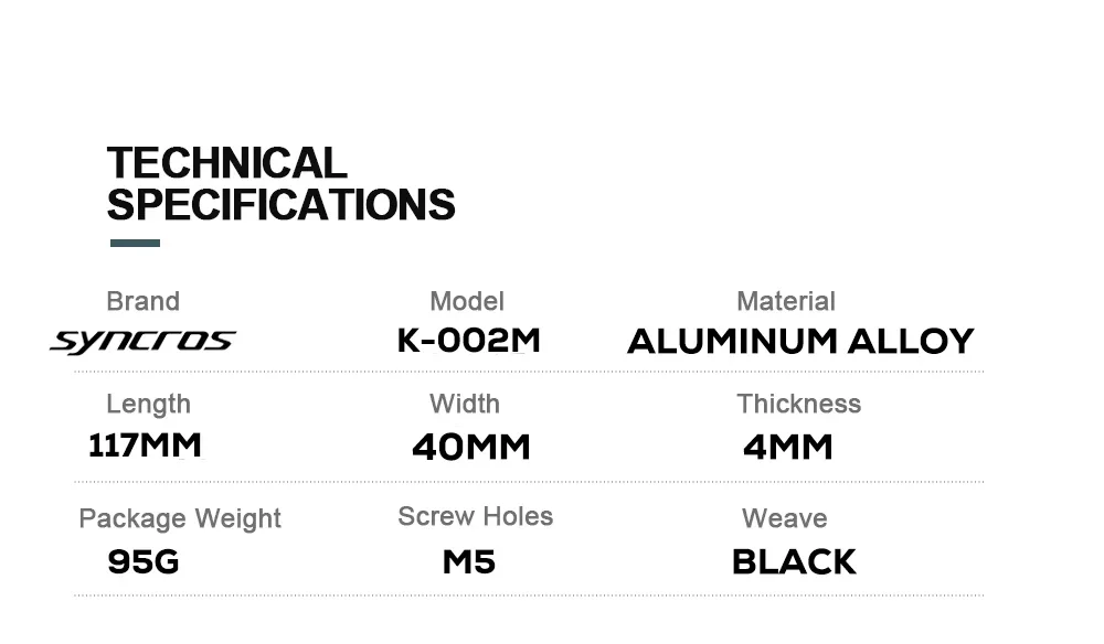 Syncros Fraser IC SL WC 또는 Syncros Creston iC 조종석 컴퓨터 마운트 Gopro/Garmin/Bryton/Wahoo 마운트 알루미늄 합금