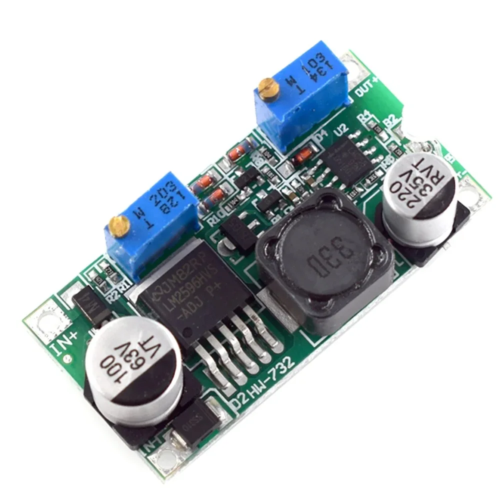 LED Drive Constant Current Charging 60V Step-down Power Module Charging Indicator LM2596HV