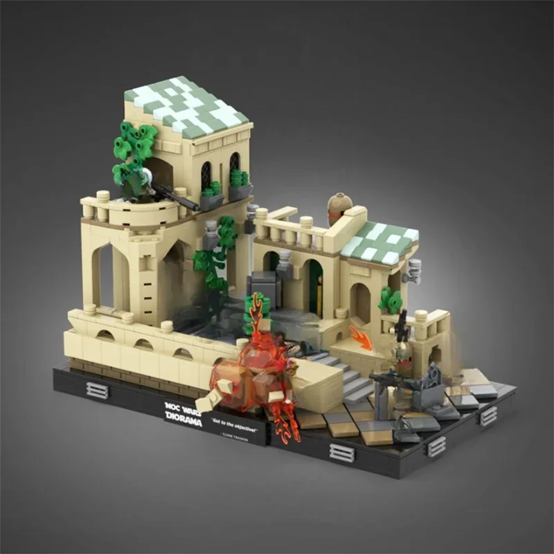 

1376PCS Star Battle Theed Supremacy ( Battlefront II)Moc Collector's Edition Building Blocks | Learning & Display Toys Gift