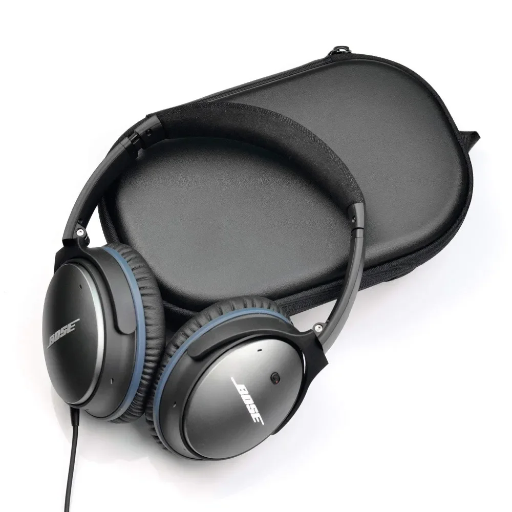 Hard EVA Carrying Case Protective Storage Box Bag for BOSE QuietComfort QC 2 15 25 35 qc35QC35 QC25 QC15 AE2 SoundTrue Headphone