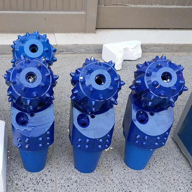 Customized single cone mining inlaid neck coring drill bit