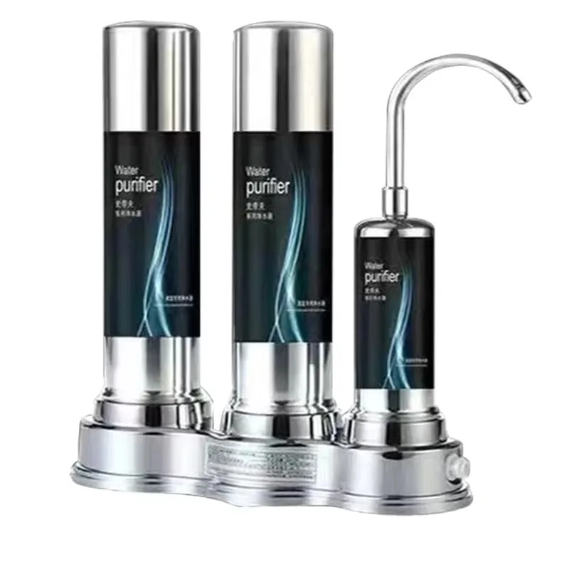 3 Stages Filtration Under Sink Ultra Filtration Water Purifier Large Water Flow Portable Water Filter