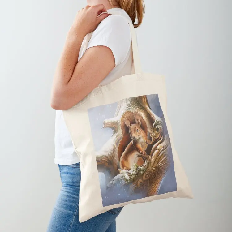 

Ratatosk the Squirrel Tote Bag Canvas bag for women tote bag shopping cart bags cute tote