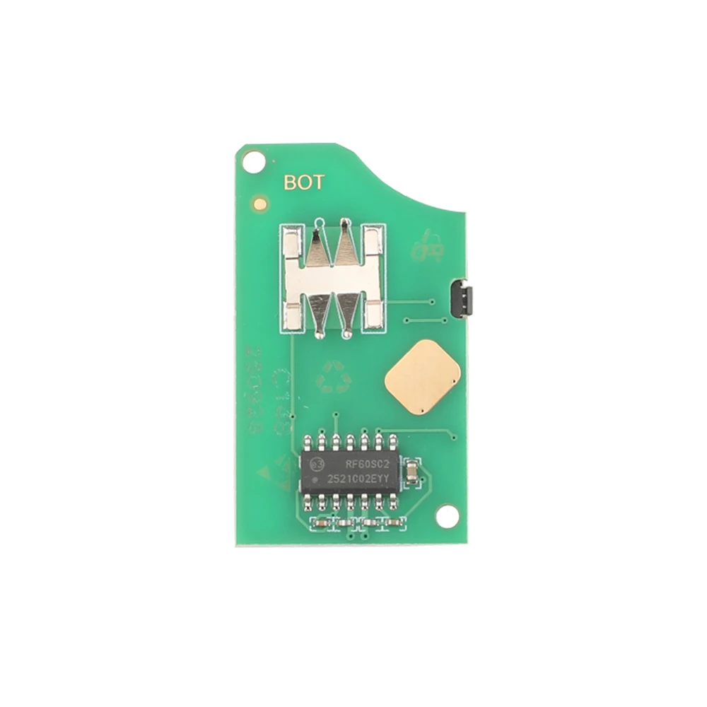 Jingyuqin 4 pulsanti telecomando auto chiave circuito Fob 315MHZ 1J0959753AM / 1J0959753DC per VW Volkswagen Golf 2009 NBG92596263