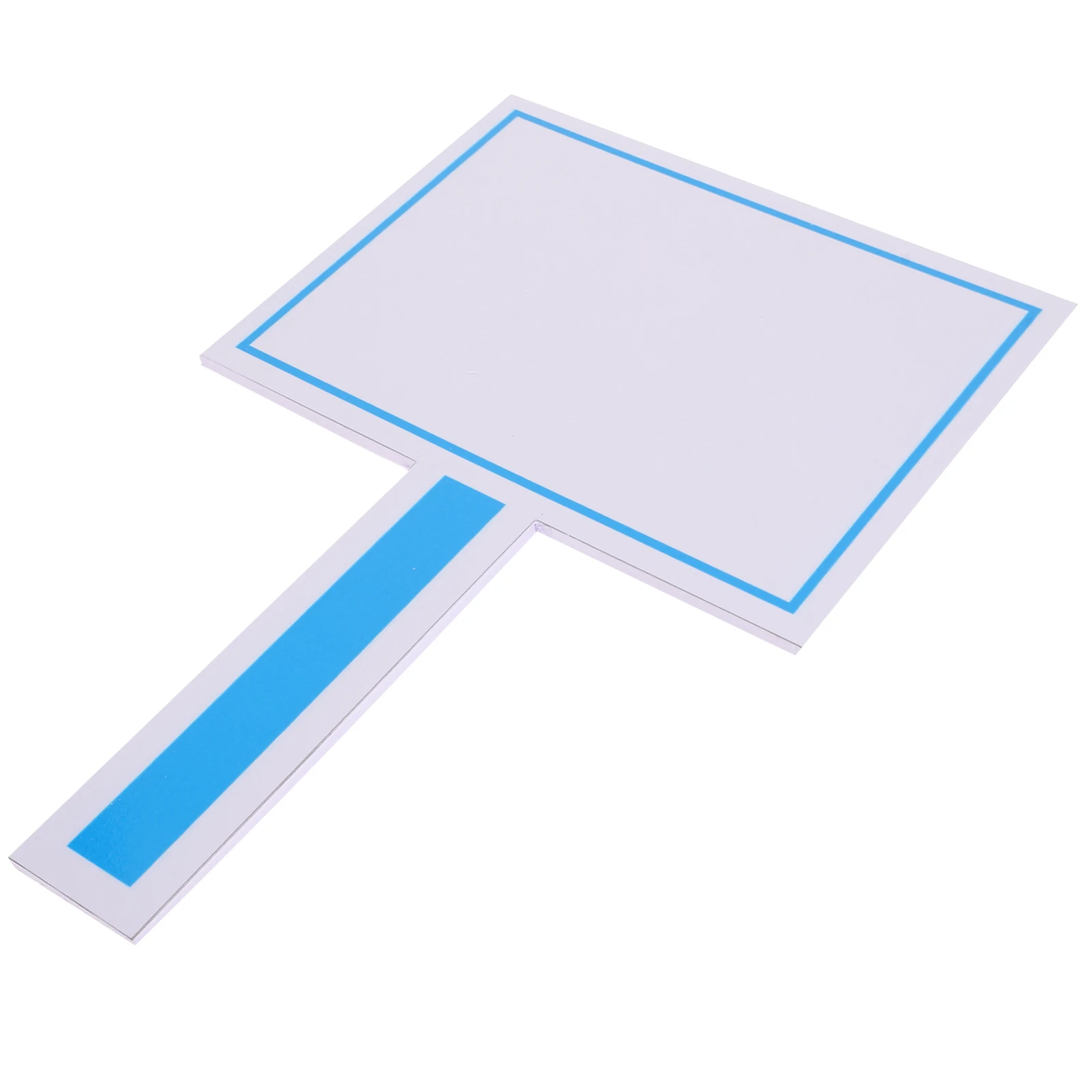 

Dry Erase Scoreboard 20x30cm Single-sided PVC Blank Writing Whiteboard Student Mini Boards Scoring Paddle Handheld Erase Foam