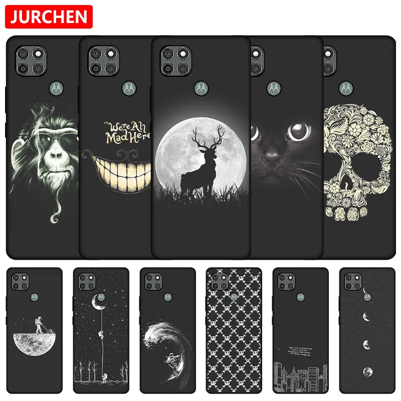 New Style Silicone Case For Motorola Moto G9 G 9 Power XT2091-3 Custom Cat Cartoon Pattern For MOTO G9Power XT2091-4 Back Cover