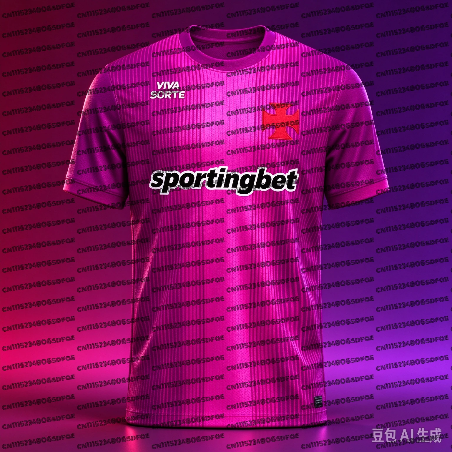 26‑27 Vasco da Gama Football Jersey Shirt, Men Summer New 3D Print Sports Tshirt, Match Day Breathable Quick Drying Sweatshirt