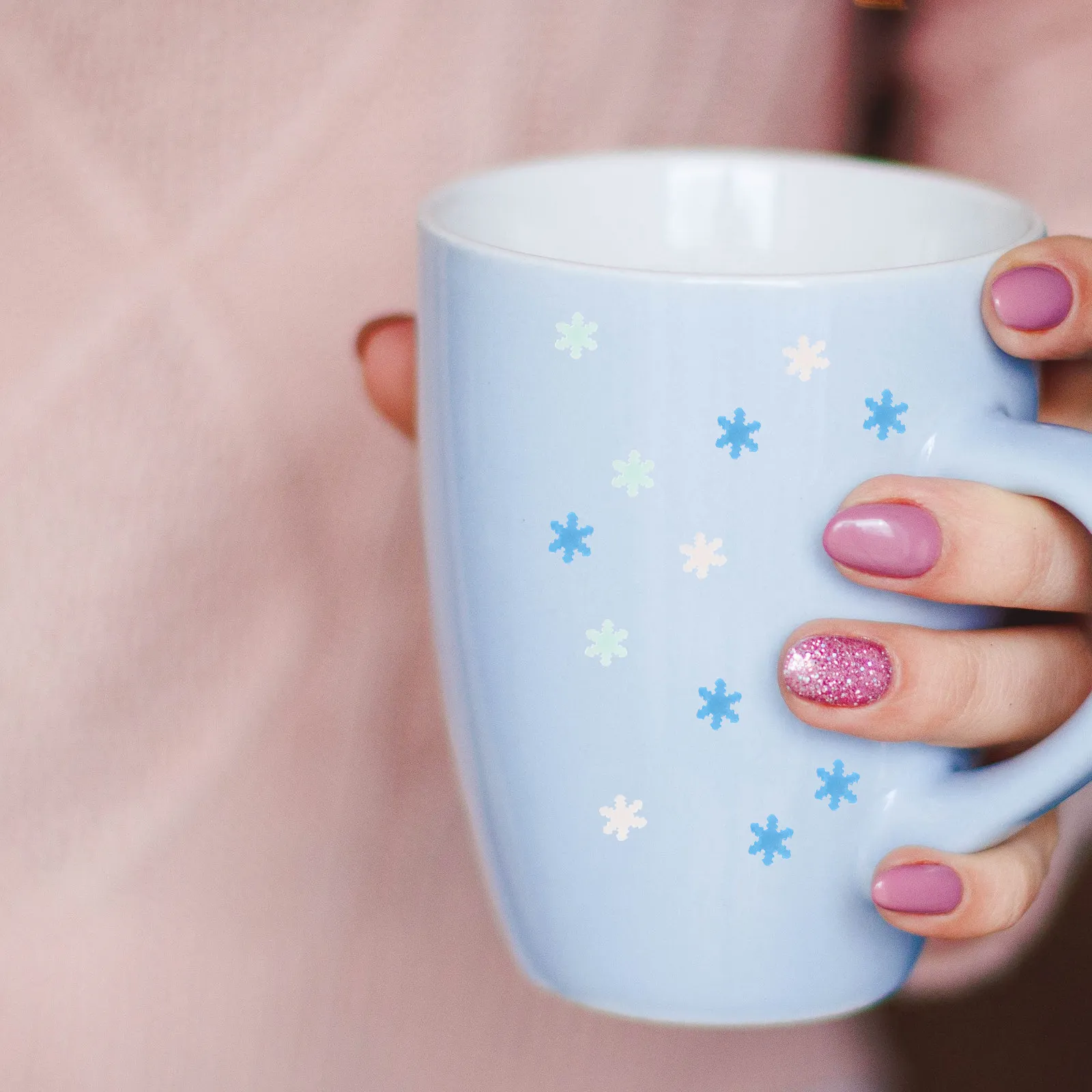 

100 г DIY-набор для нейл-арта: легкие, портативные, милые украшения для ногтей в виде снежинок для женщин и девушек, подарок