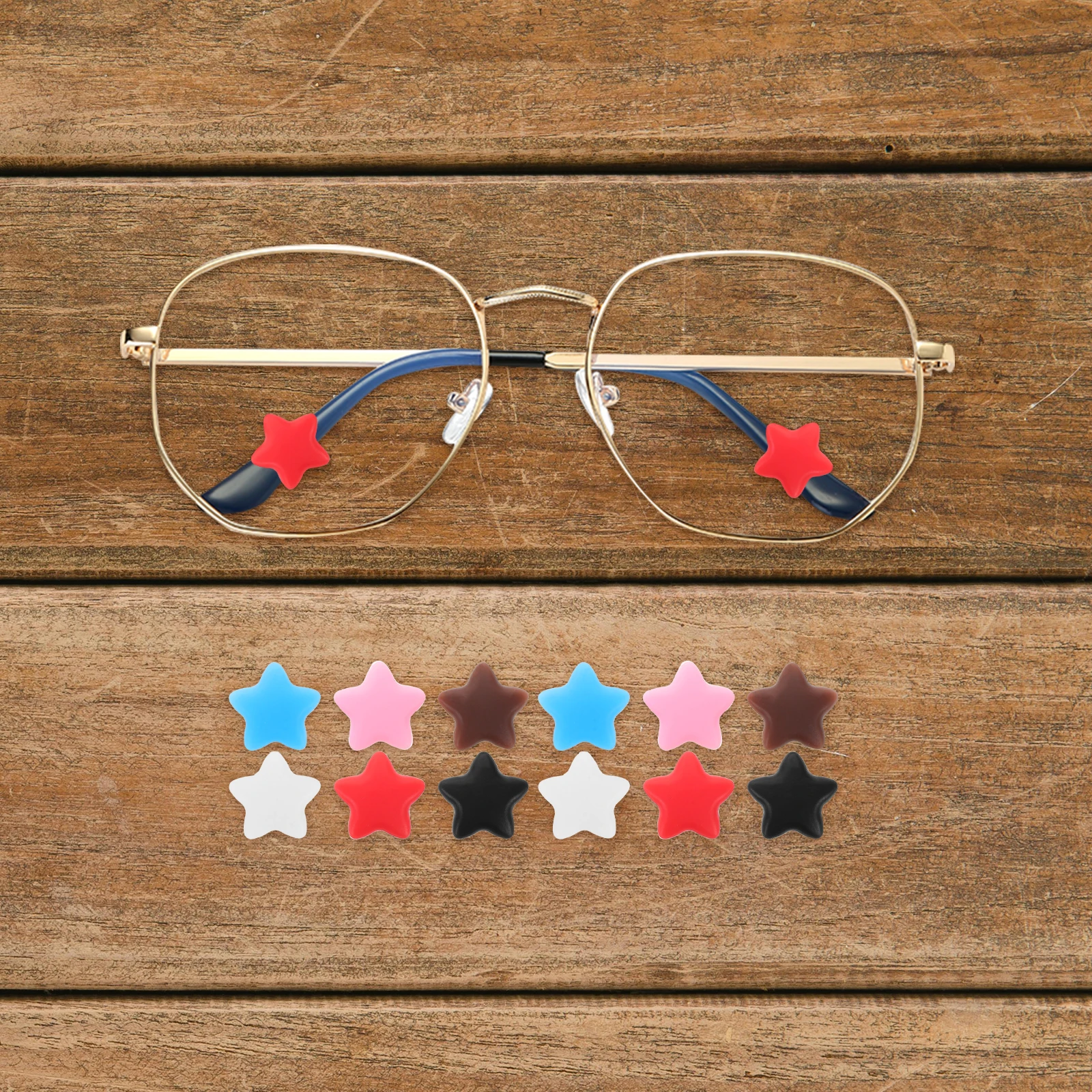 

Glasses Accessories Ear Holders for Grip Silicone Mat Eye Grippers Eyeglass Grips Anti Slip Eyewear Bumpers Anti-slip