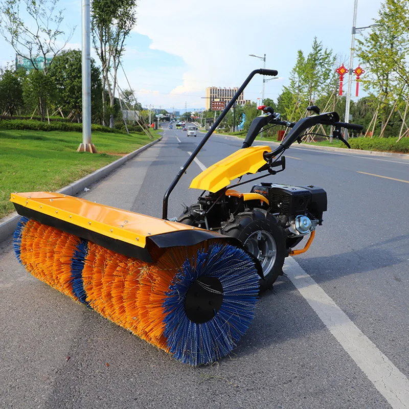 15HP Hand-push Full Gear Snow Re moval Machine, Residential Property Snow Thrower, Snow Sho vel Ma chine Spot Supply