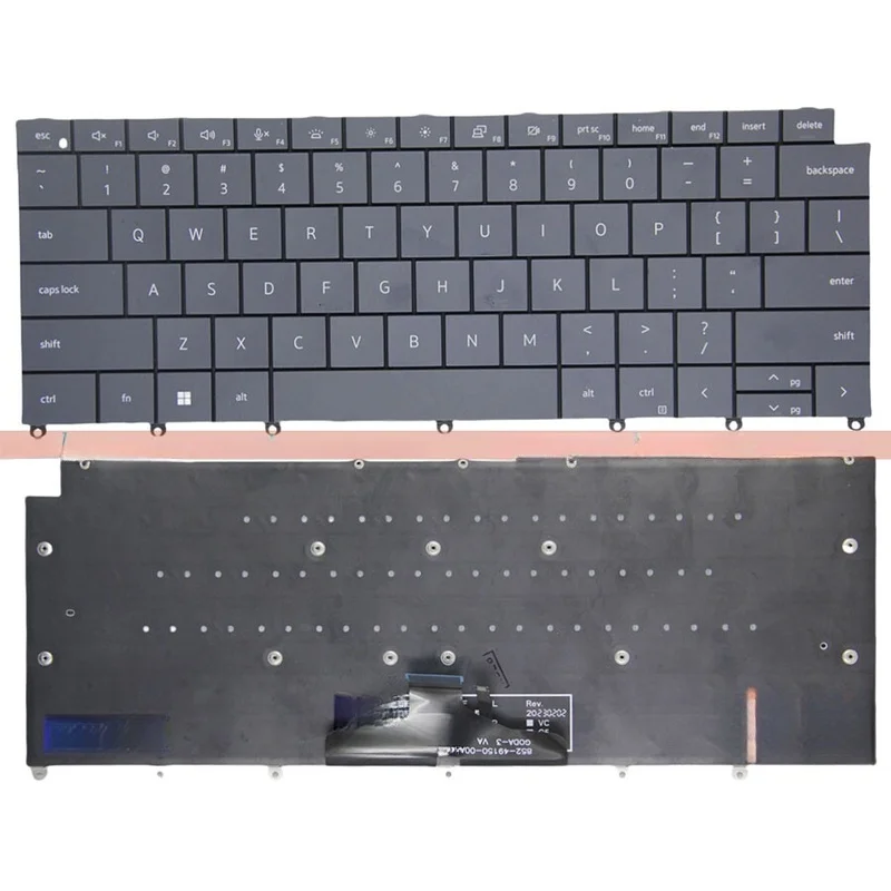 

YY+New For DELL Latitude 9440 9450 E9440 P166G Laptop US Keyboard with Backlit