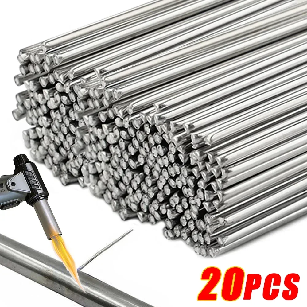 10/20Pcs Low Temperature Welding Rods Wire Weld Melt Aluminum Rod For Soldering Aluminum Copper Iron No Need Solder Powder Tool