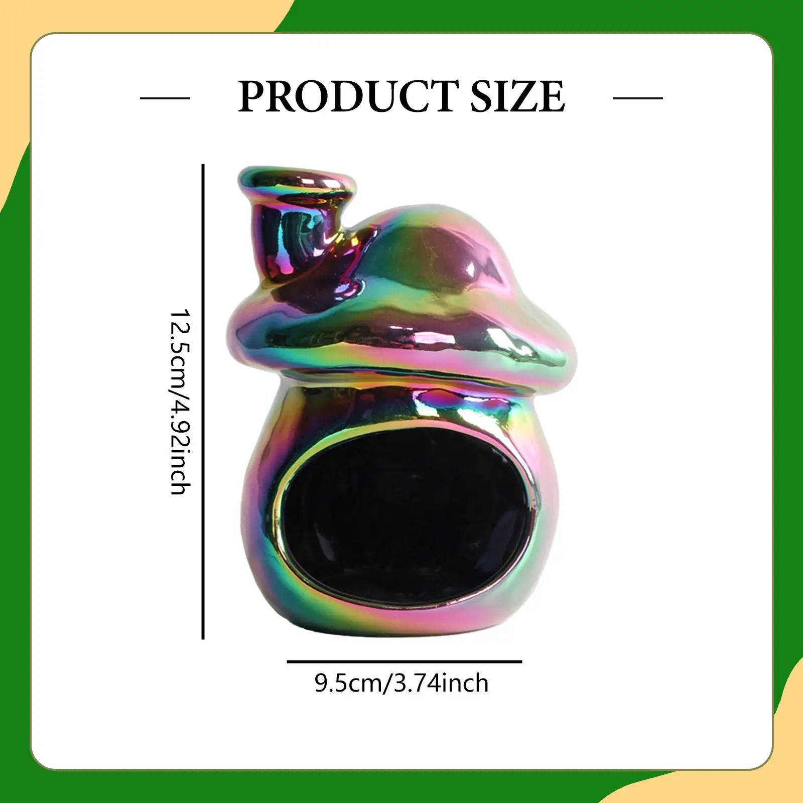 Modern Ceramic Incense Stand Palo Santo Holder Aromatic Incense Burner for Yoga Room Farmhouse Home Decor