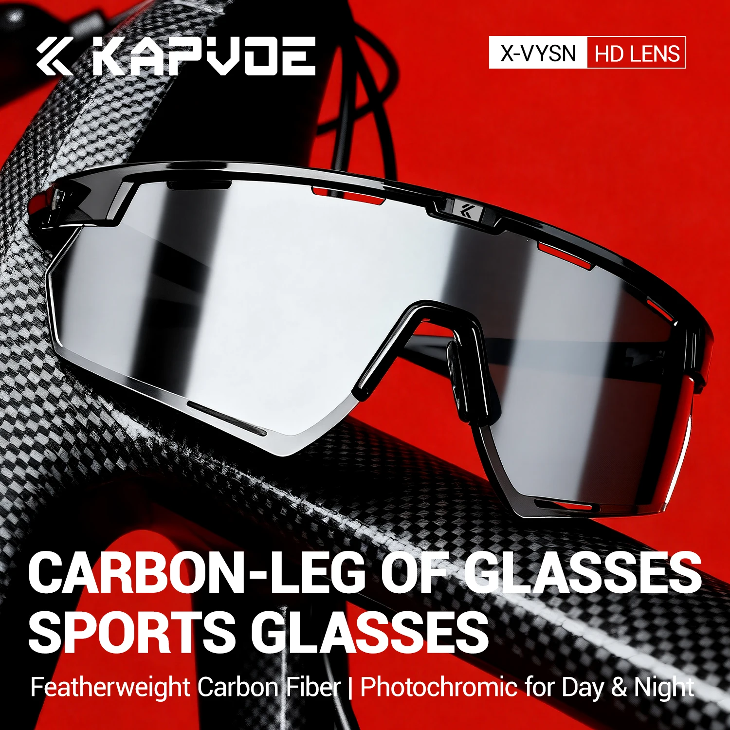 kapvoe-2026-carbon-fiber-sunglasses-lightweight-driving-shades-photochromic-cycling-glasses-hiking-eyewear-uv400-sports-eyewear