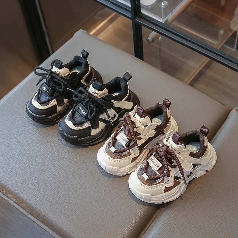 

2025 детская спортивная обувь, детские нескользящие легкие кроссовки, детские осенние дышащие повседневные прогулочные туфли для мальчиков и девочек