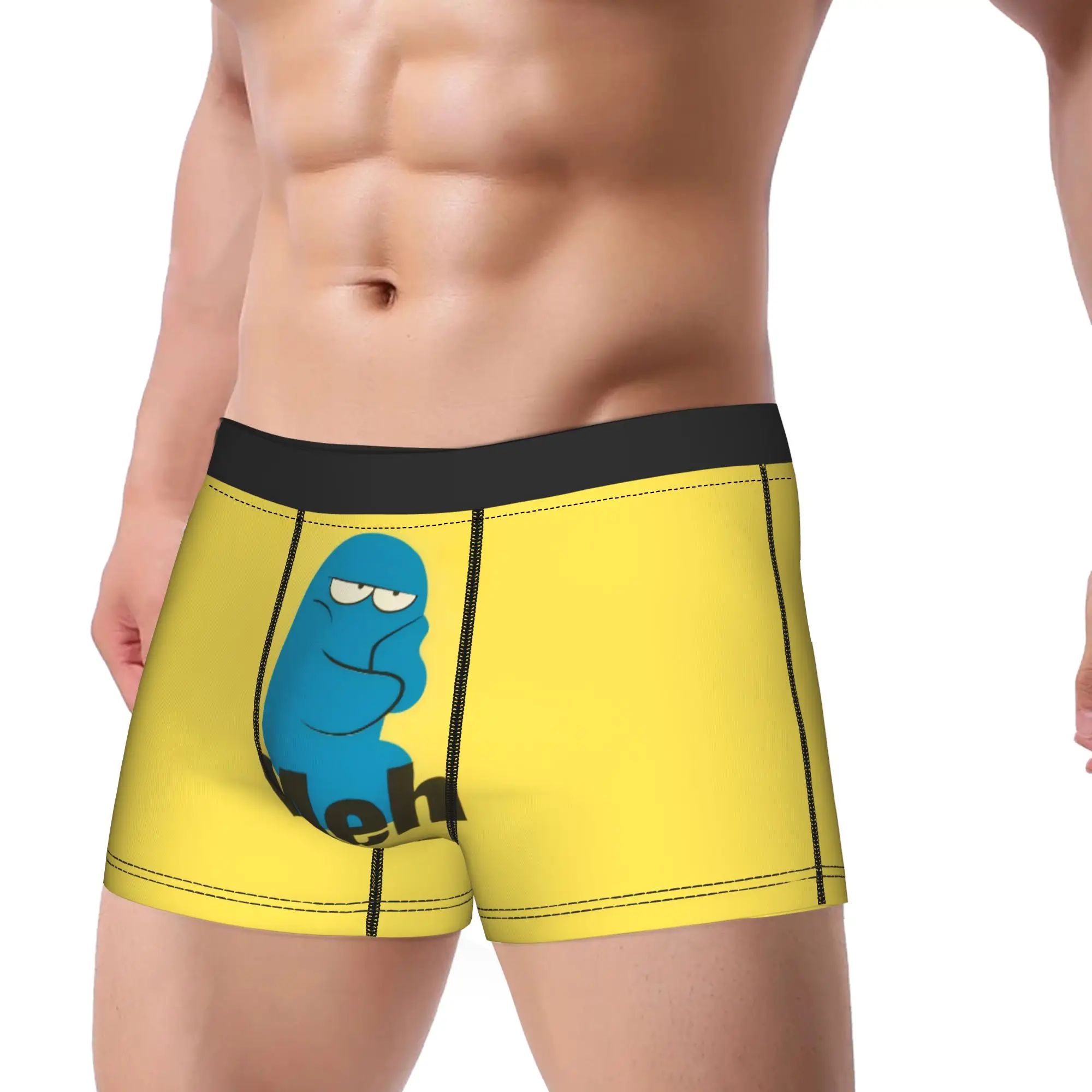 Fosters Home for Imaginary Friends Underpants Breathbale Panties Man Underwear  Print Shorts Boxer Briefs