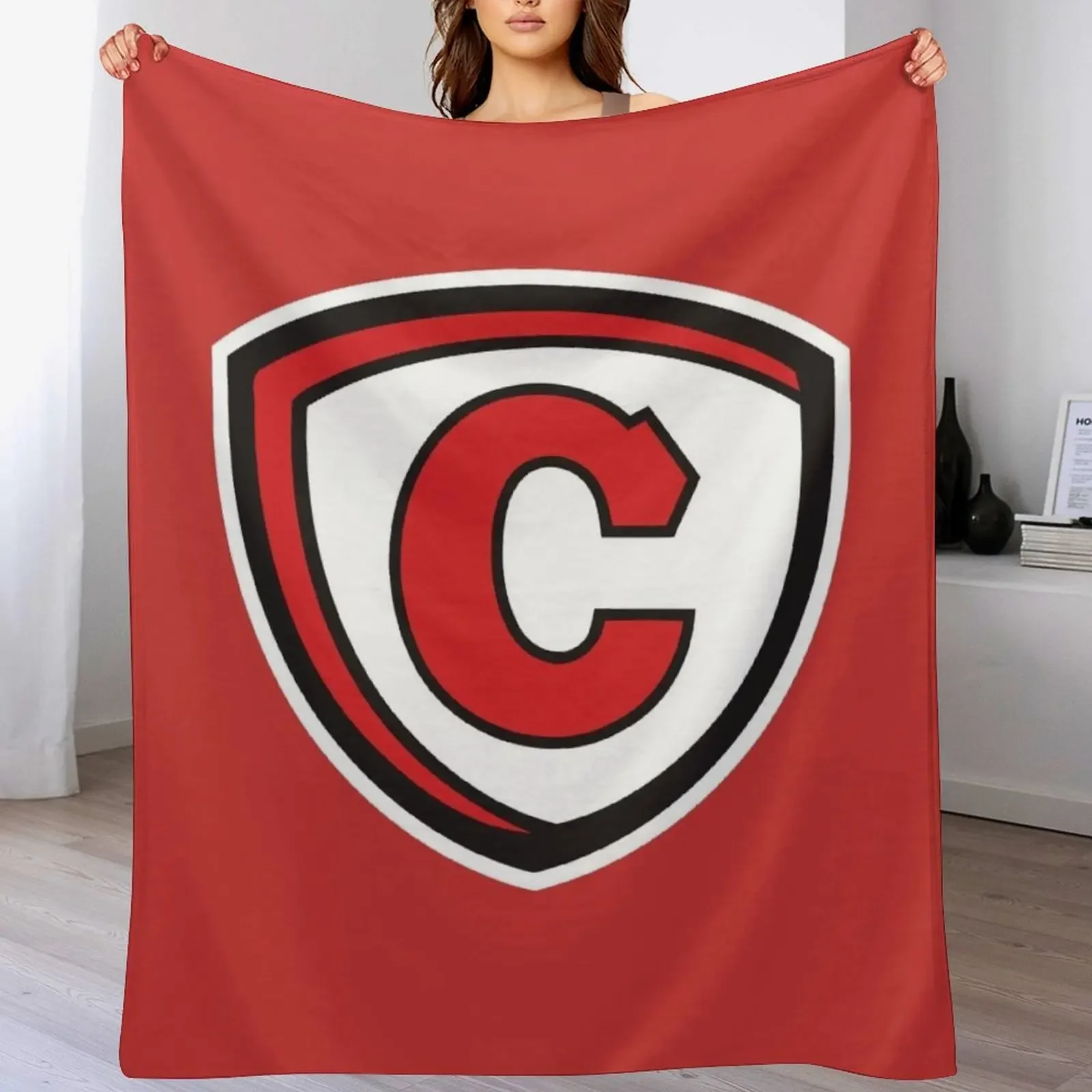 Carthage, Athletics teams, merch Throw Blanket Soft Warm Blanket Gift for Grandparents