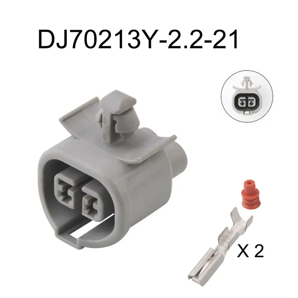 200set DJ70213Y-2.2-21 automotiveWaterproofconnector2pinfamale male cable Plug socket  Includes terminal seal