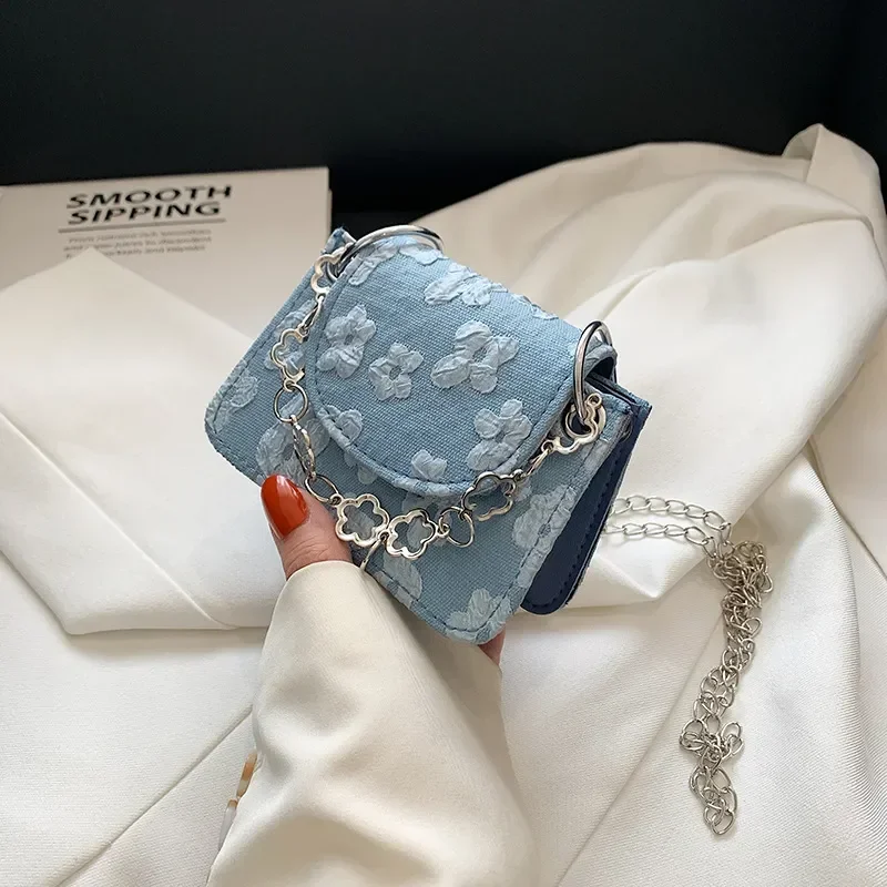 

Mini Chain Small Bag for Women, Spring/Summer 2025 New Style, Niche Quality, Trendy, Shoulder Crossbody Bag, Small Square Bag