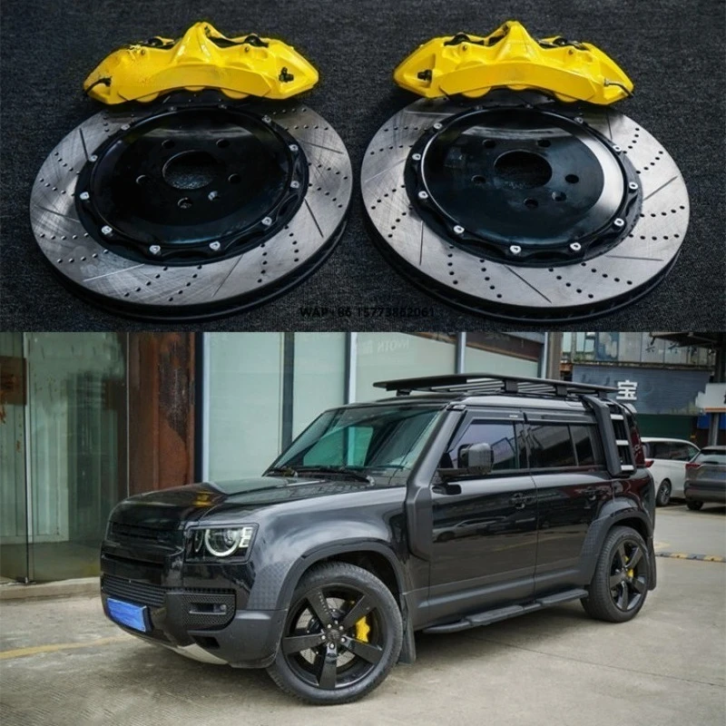 Front Big Brake Kit 6 Piston Caliper With 405*34 mm Rotor BBK Auto Brake System  for 22 Inch Car Rim