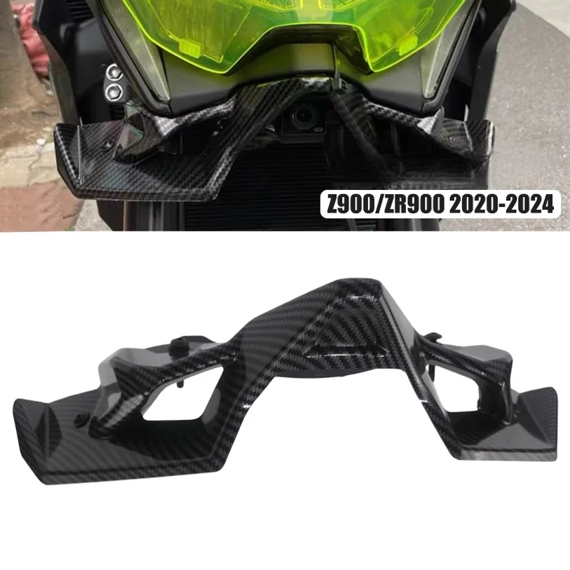 

Z 900 Motorcycle Naked Front Spoiler Winglet Aerodynamic Wing Kit Spoiler For Kawasaki Z900 ZR900 SE ABS 2020-2024