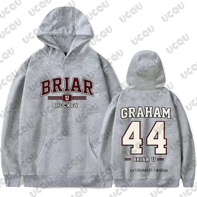 2026 Off Campus Briar University Graham 44 Baumwoll-Hoodies für Männer und Frauen, langärmelige Pullover, lässige Sportbekleidung, übergroße Oberteile – Detail 7