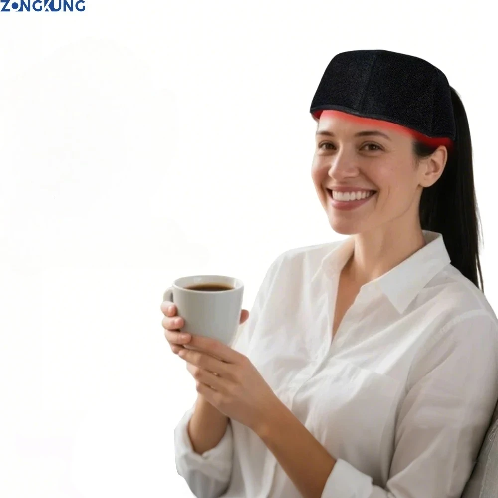 

Red Light & Near Infrared Therapy Cap 660nm & 850nm for Hair Growth Pigarlic Oily Natural Device