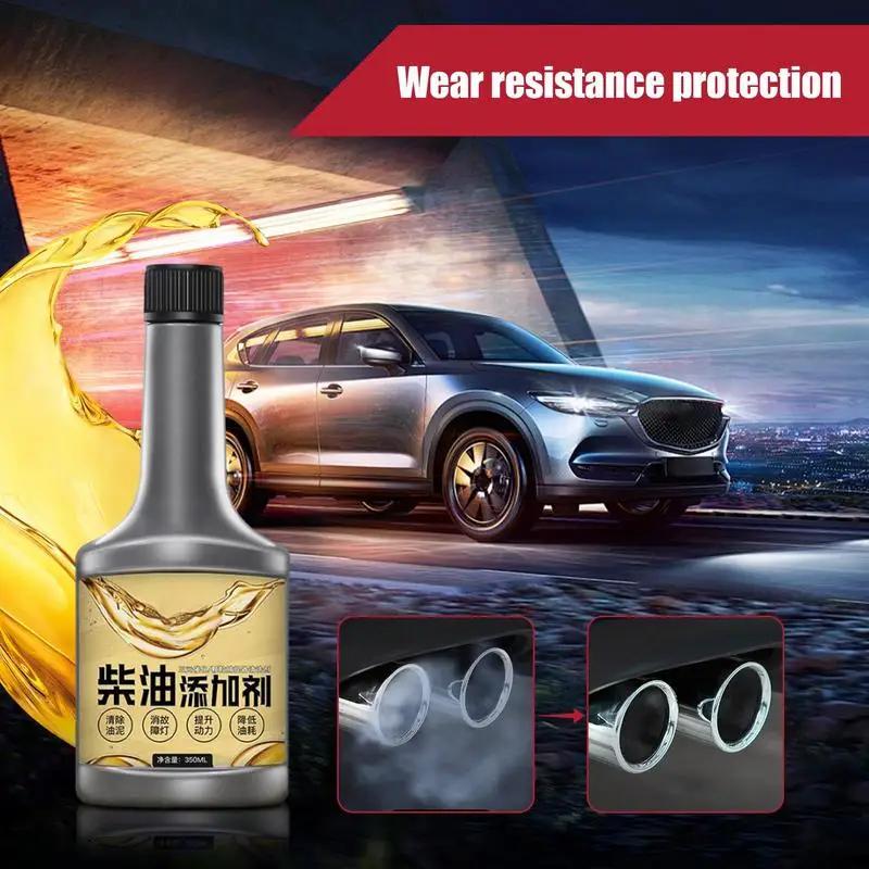 Oil Cleaner Additive Exhaust Cleaning Liquid Engine Cleaner Oil Stabilizer Effective Engine Cleaning Additive Deep Cleaning For