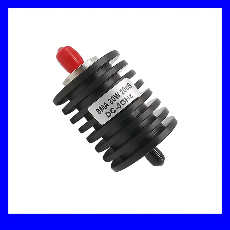 

30W SMA Type Attenuator DC-3Ghz/4Ghz 1/2/3/5/6/10/15/20/30db/40db SMA Male Plug to Female Jack RF Coaxial Power Connector 50ohm