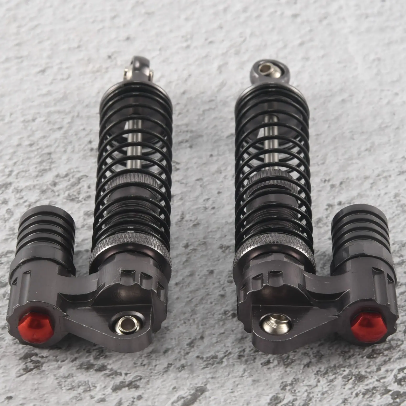 

WOTT-2Pcs Aluminium Alloy 90Mm Absorber Shocks For 1/10 Scale Rc Rock Crawlers Axial Scx10 D90 Truck