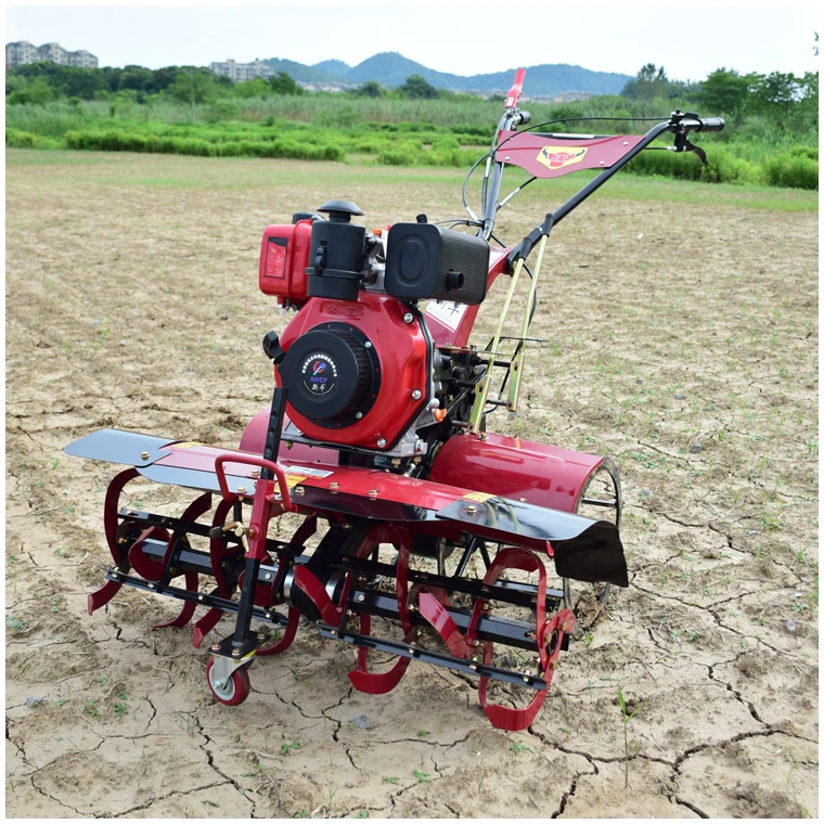 

Hot Sale Farming Machine 4WD 178F Mini Power Tiller