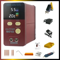 GLITTER 801D Energy-Storage Precision Pulse Spot Welder Battery Welder Spot For Aluminum Nickel Lithium Iron Phosphate Battery