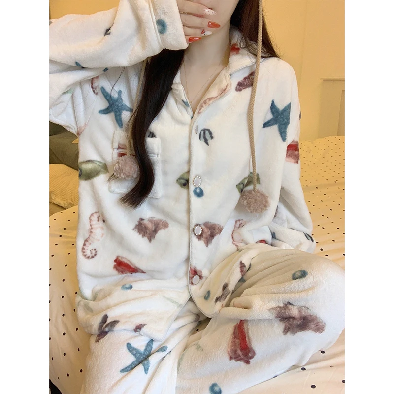 

Pajama Sets Sexy Nightwear Woman Smooth Touch Microfiber Loungewear Silky Feel Texture Sleeveless Ankle Length Pants Spring Fall