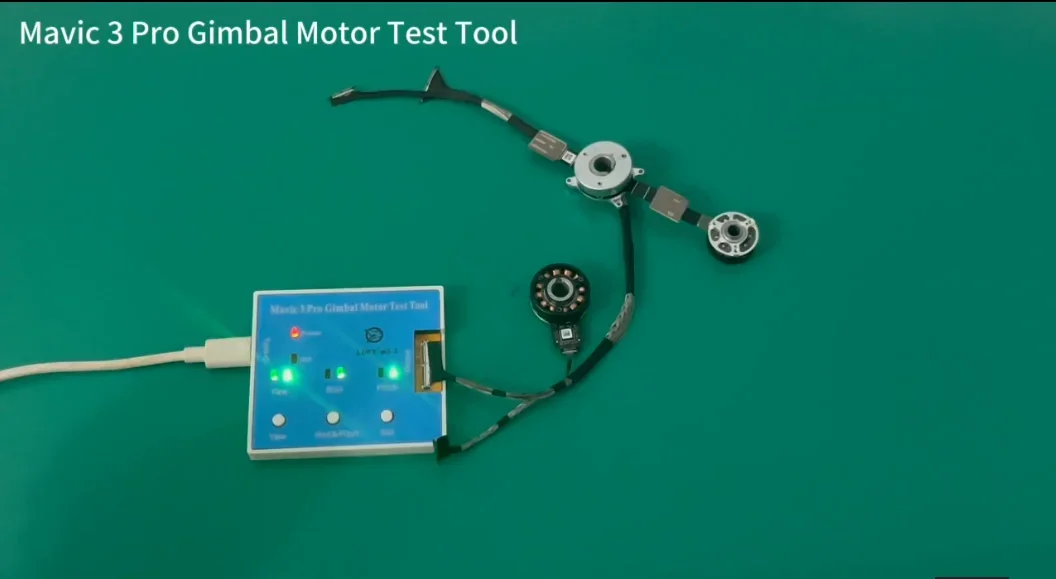 Gimbal Y R P Motors Test Tool for DJI Mavic 3 / Mavic 3 Pro / Air 3 Gimbal Yaw/Roll/Pitch Motors Checking Device