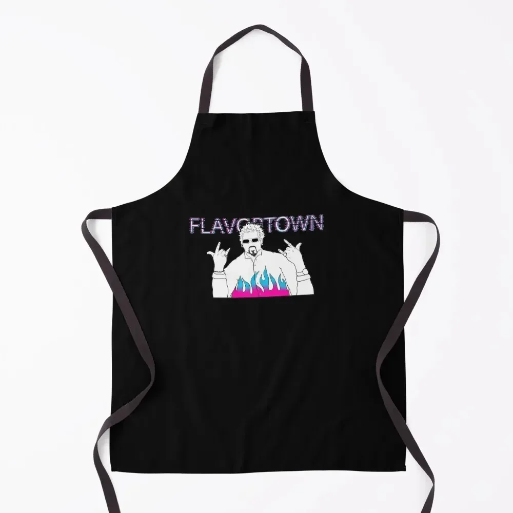 King of Flavortown Apron Home And Kitchen Kitchen For Women Apron