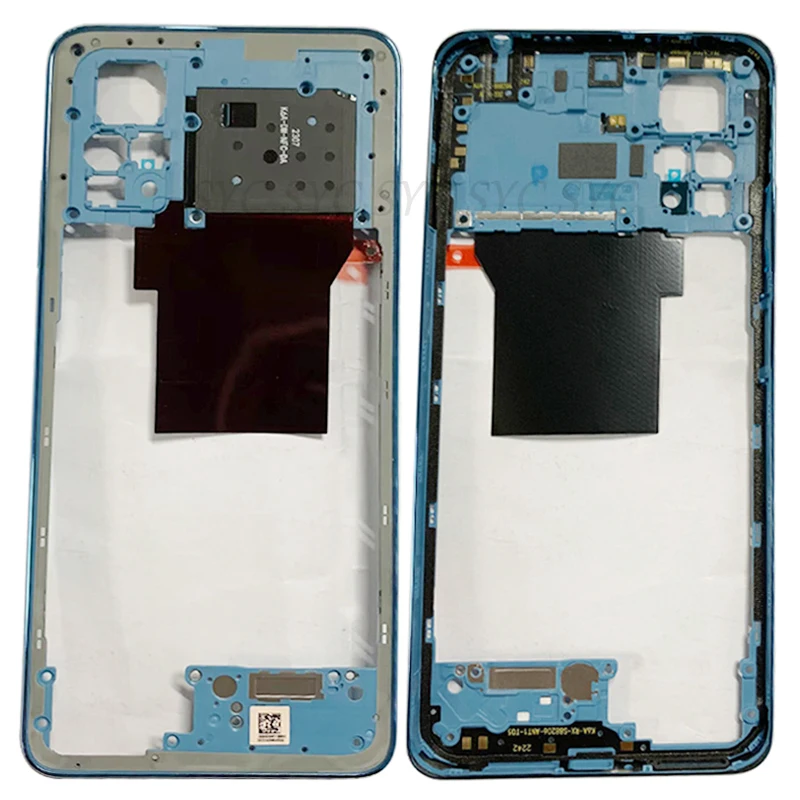 Phone Housing Middle Frame Center Chassis Cover For Xiaomi Redmi Note 12 Pro 4G Middle Frame Replacement Repair Parts