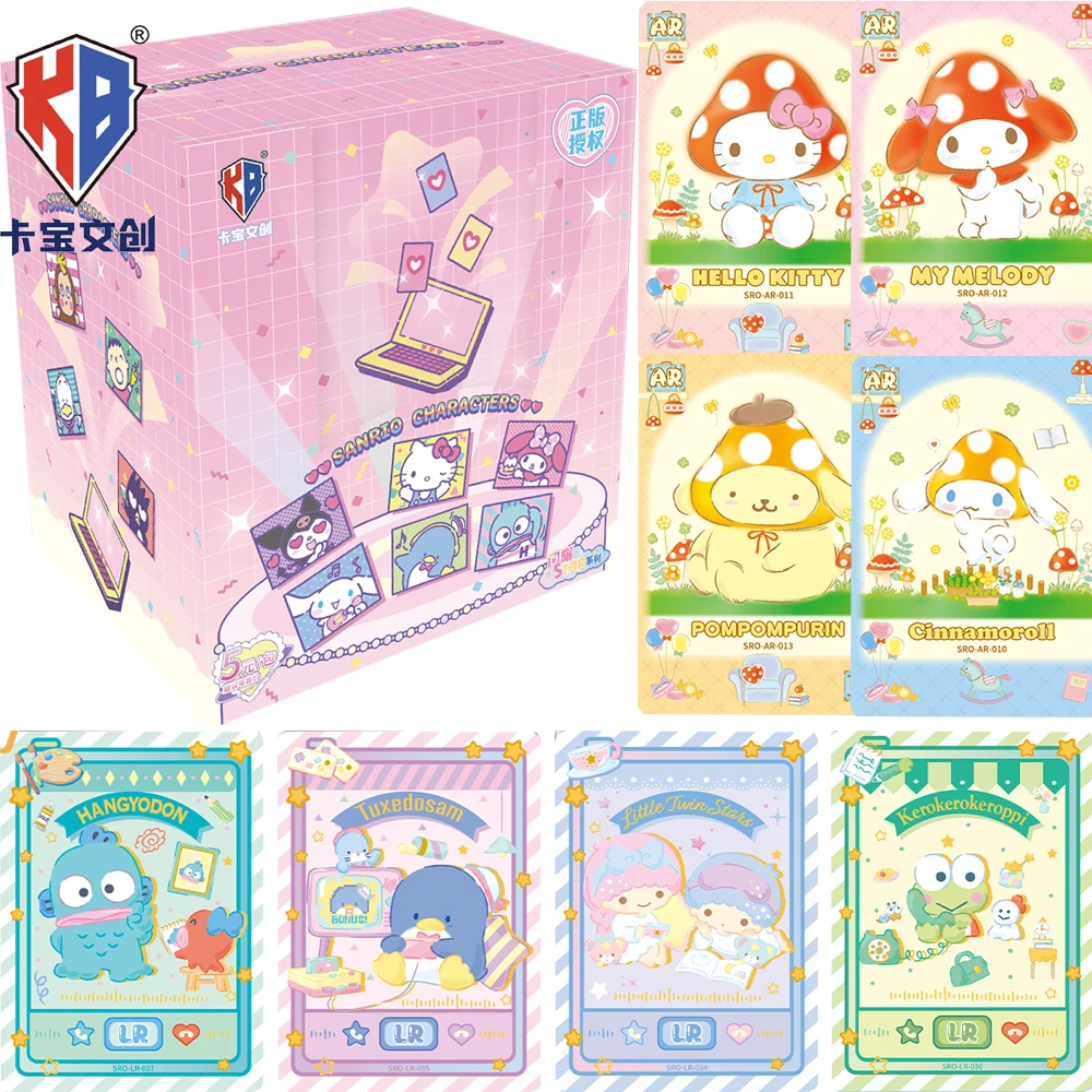 

Genuine Kabao Sanrio Collection Cards Shining Stars Creative Music Rhythm Happy Immerse Enjoy Anime Cards Kids Lovely Fun Gifts