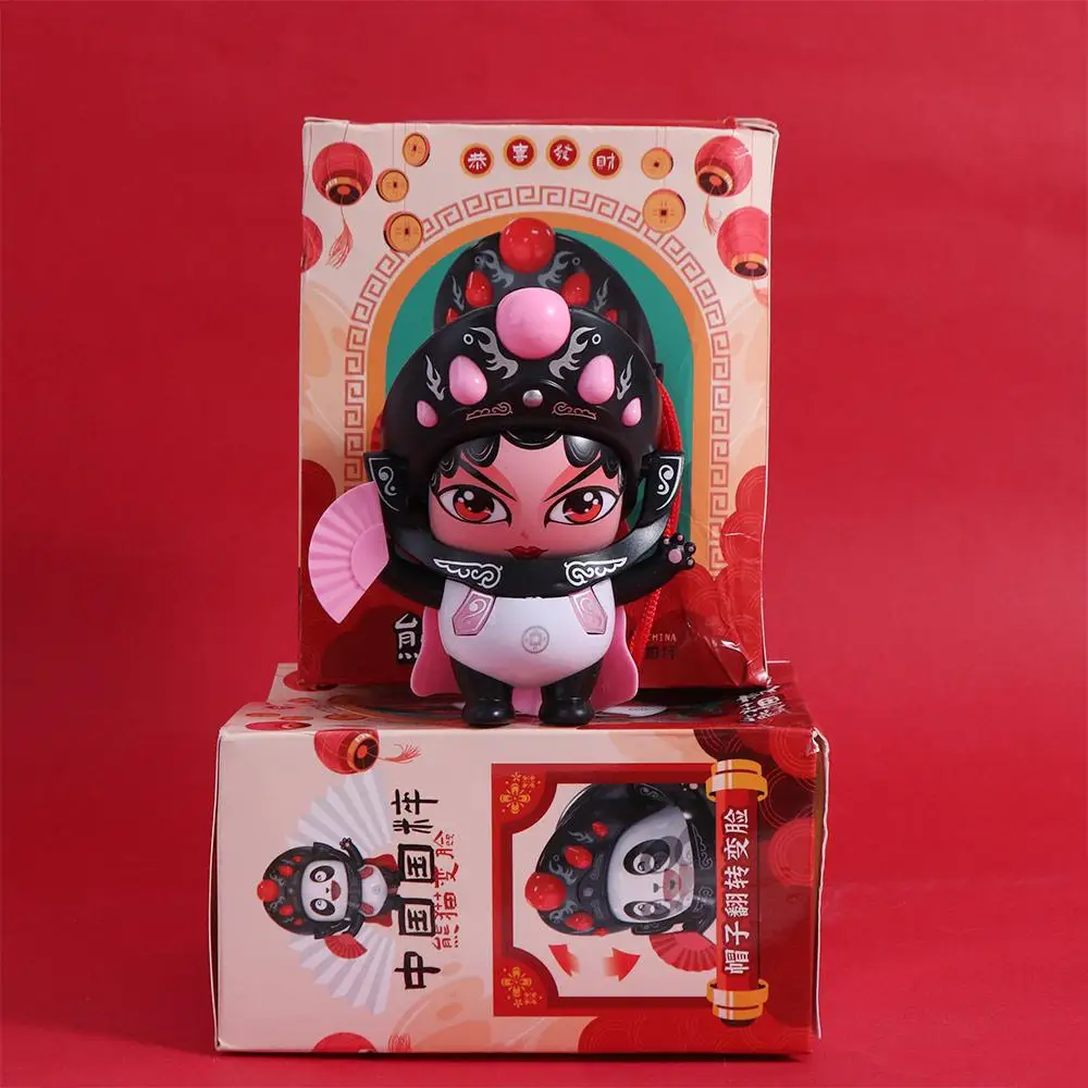 Face Change Sichuan Face Changing Doll Sichuan Opera Chinese Style Face Changing Panda Doll Mini Plastics Face Changing Toy