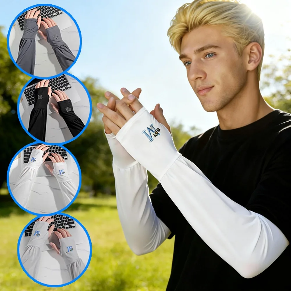 

Спортивный солнцезащитный чехол на руку, влагопоглощающий, прохладный и дышащий, высокая эластичность, покрытие для татуировок, спорт на открытом воздухе, езда на велосипеде.